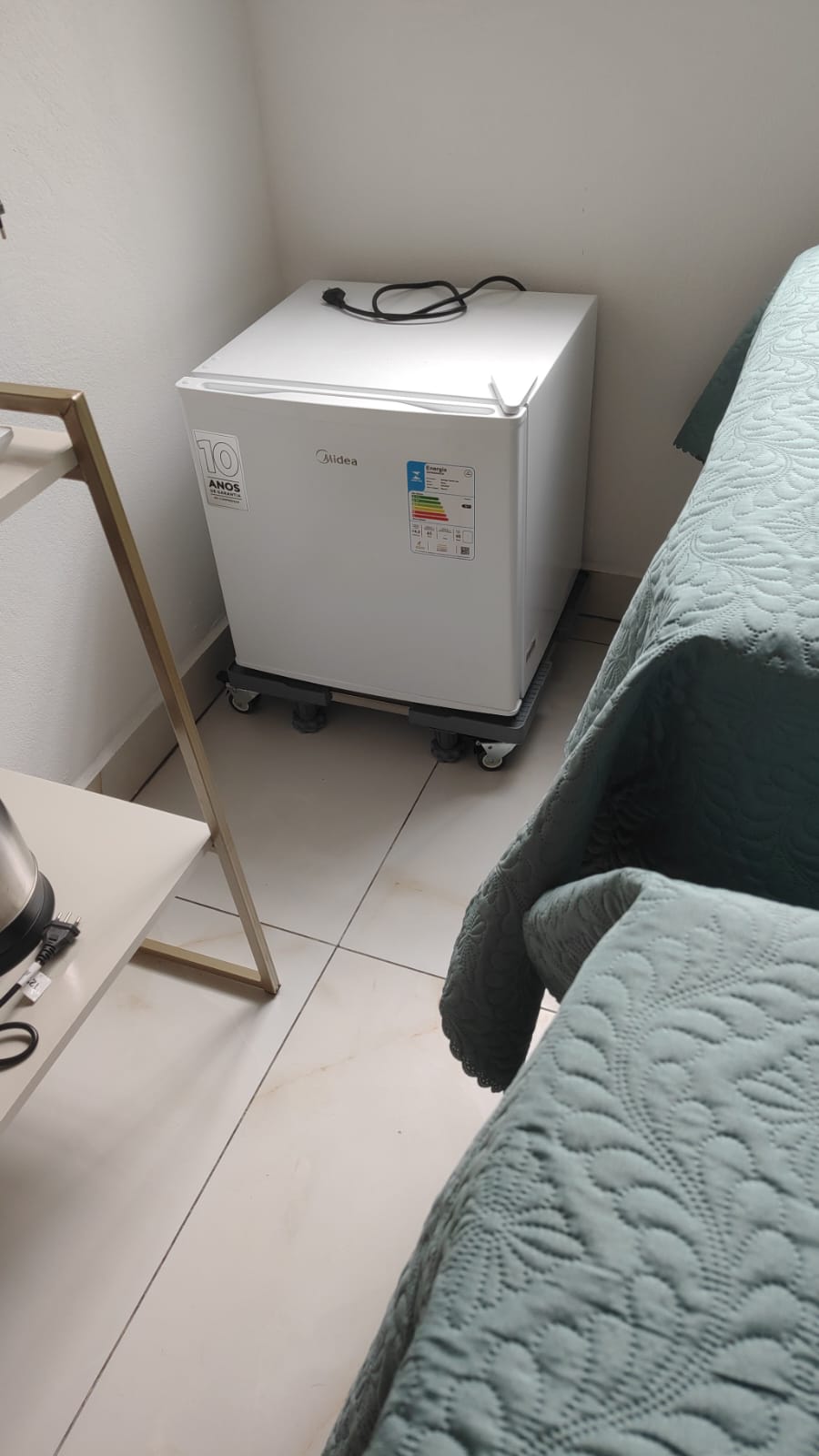 Frigobar da suíte